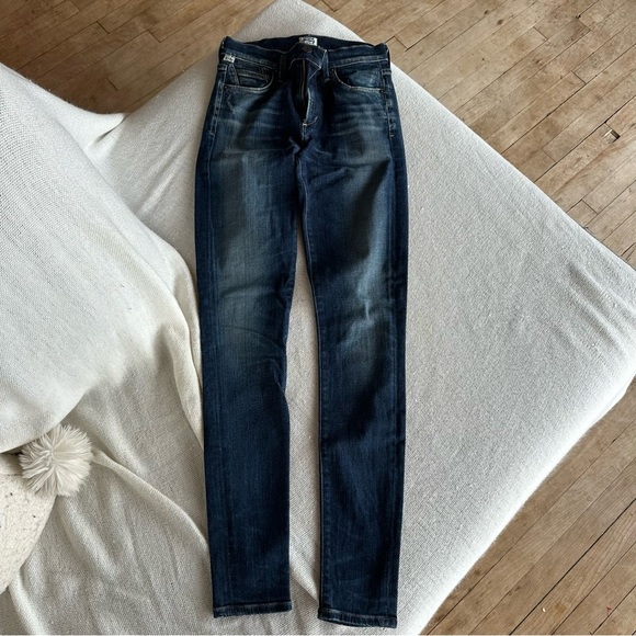 Citizens of Humanity Rocket High Waist
5-Pocket Skinny Jeans in Rival Blue - Picture 2 of 5